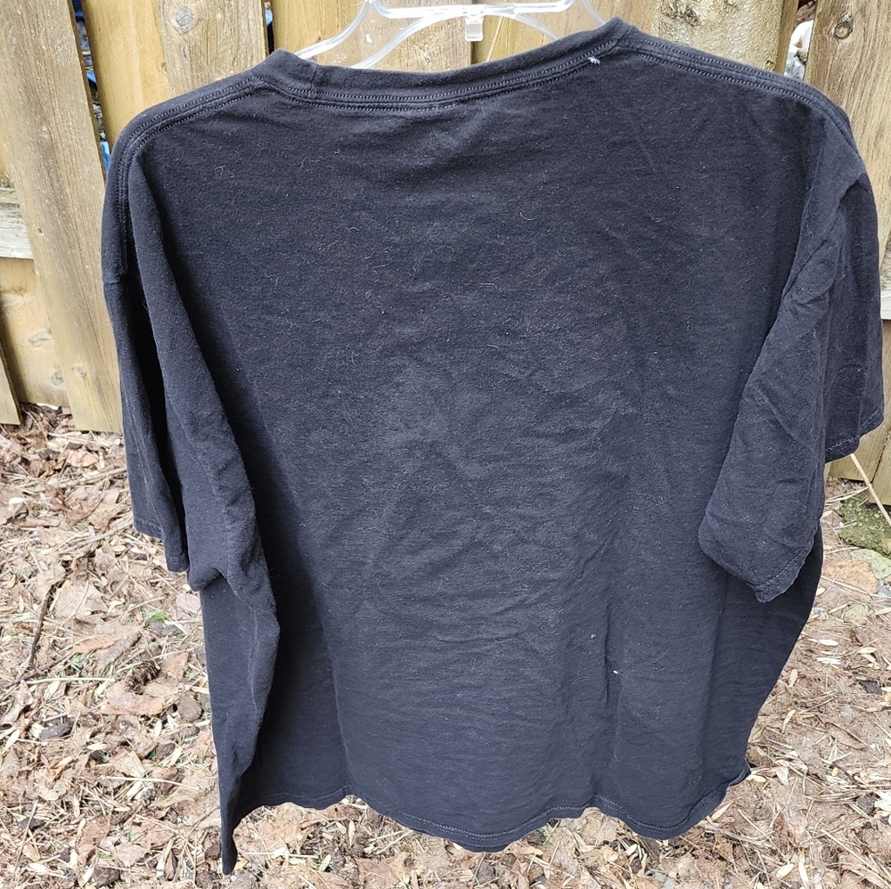 *NWOT* Unisex Cotton Tshirt - Black XXL - Bear Paw - Picture 6 of 8